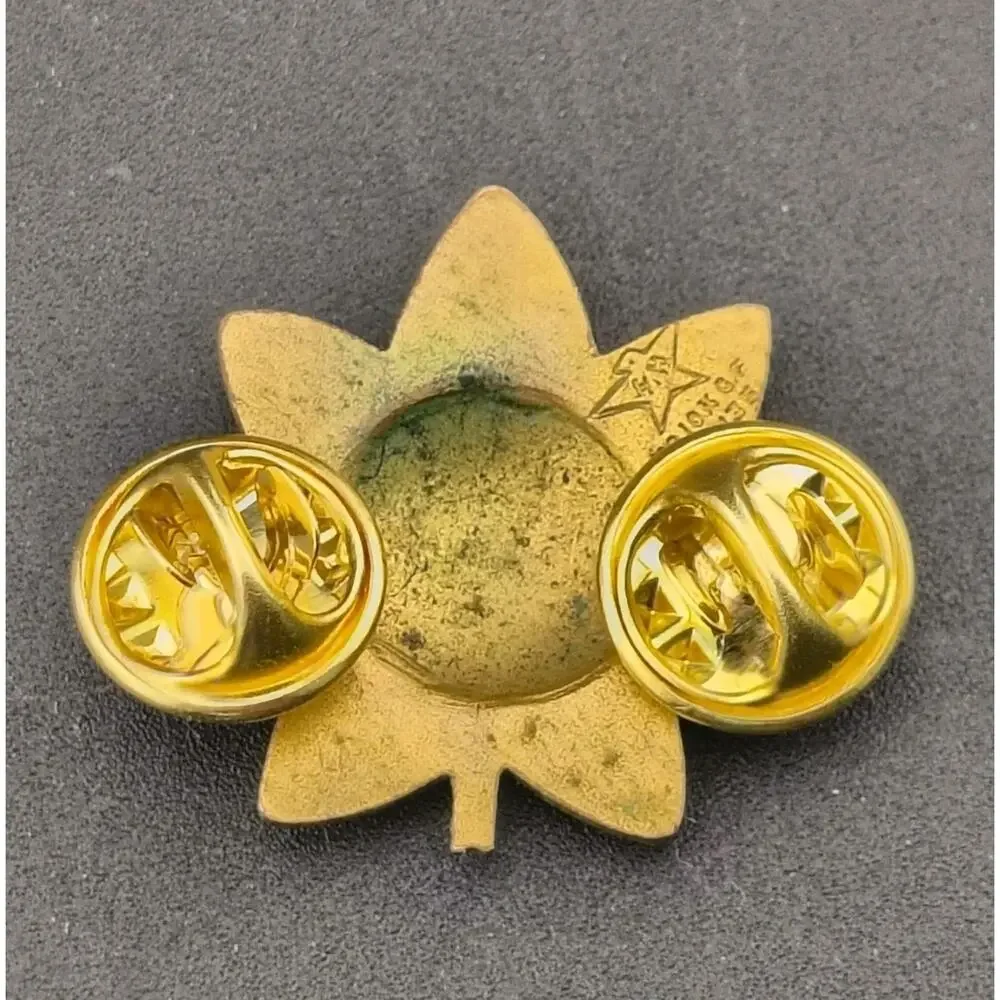Vintage Hilborn-Hamburger 1/20 10K GF Major Gold Oak Leaf Rank Pin SER 135 Korea